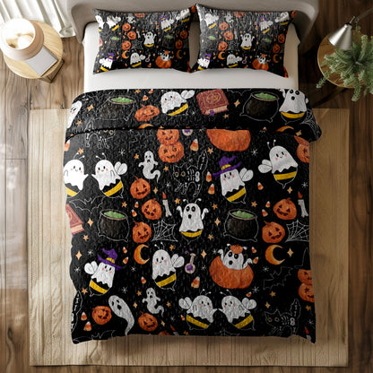 Shineful All Season Quilt 3-Piece Set Boo Bees