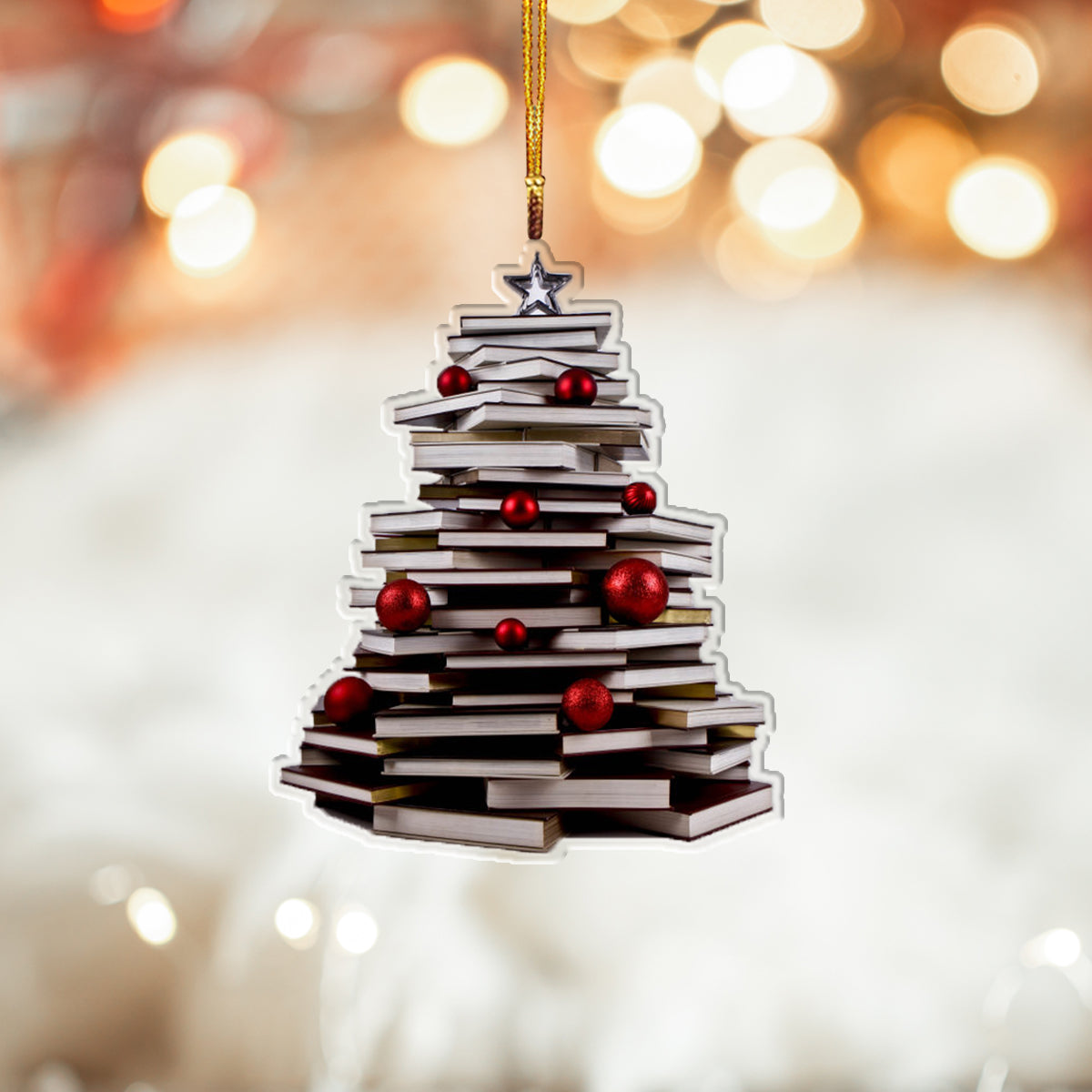 Book Tree Shineful® Decoration Ornament Nl09