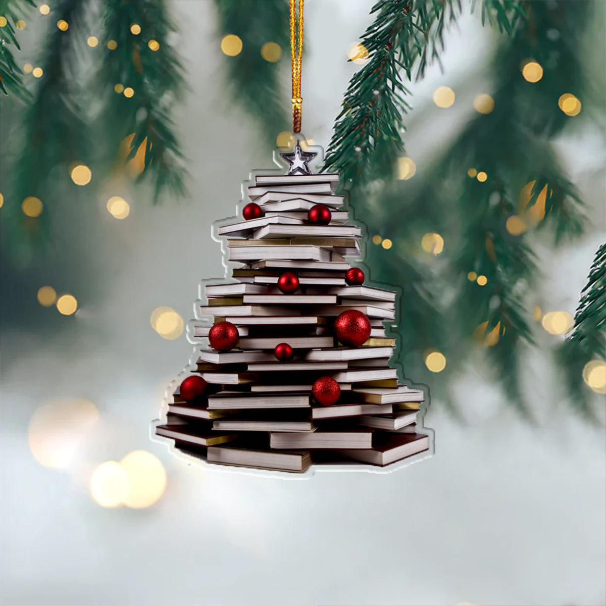 Book Tree Shineful® Decoration Ornament Nl09