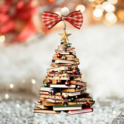 Book Tree Ver6 Shineful® Decoration Ornament Nl09