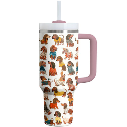 Dachshund Tumbler Shineful Sassy Sausages