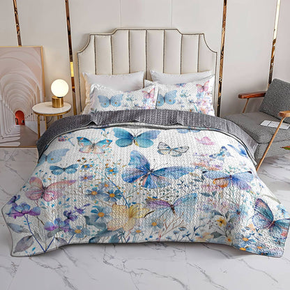 Shineful All Season Quilt 3-teiliges Set Dreaming Butterflies