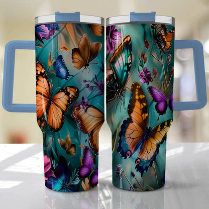 Shineful Tumbler Elegant Butterflies