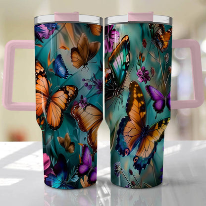 Shineful Tumbler Elegant Butterflies