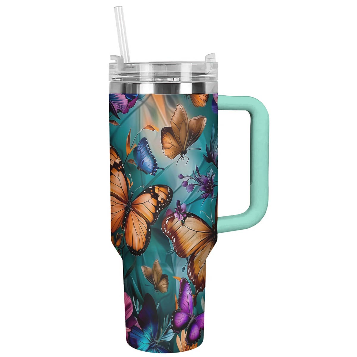 Shineful Tumbler Elegant Butterflies