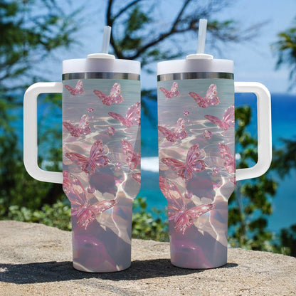 Shineful Tumbler Sparkling Butterfly