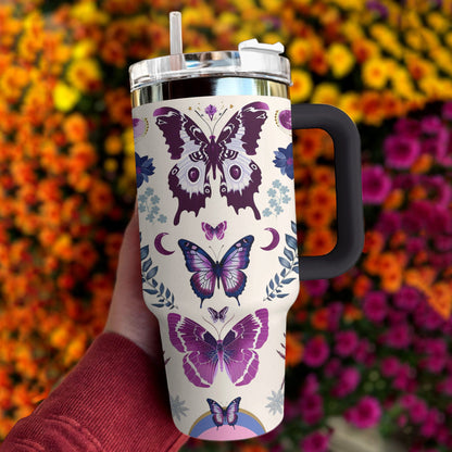 Butterfly 40 Oz Shineful™ Tumbler Gorgeous Mn8 40Oz