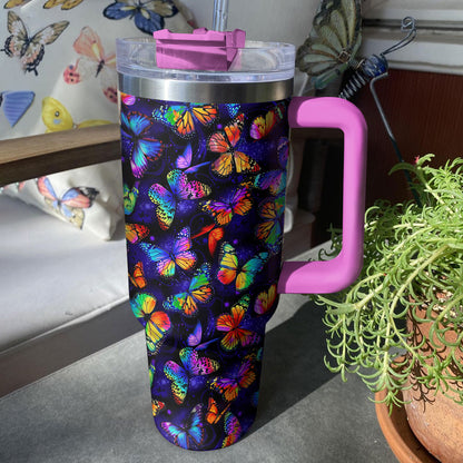 Shineful Tumbler Rainbow Butterfly Magic