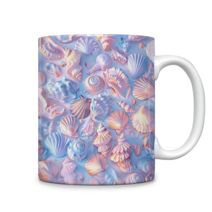 Shineful Ceramic Mug Gorgeous Seashell