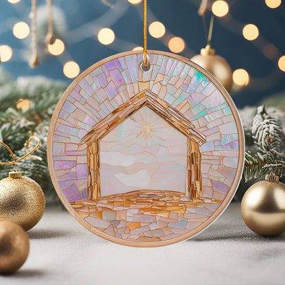 Shineful 2D Acrylic Ornament Holy Night