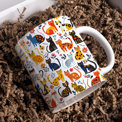 Shineful Ceramic Mug The Meowgical Parade