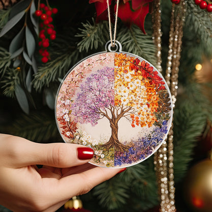 Shineful 2D Acrylic Ornament - Four Seasons Tree of Life