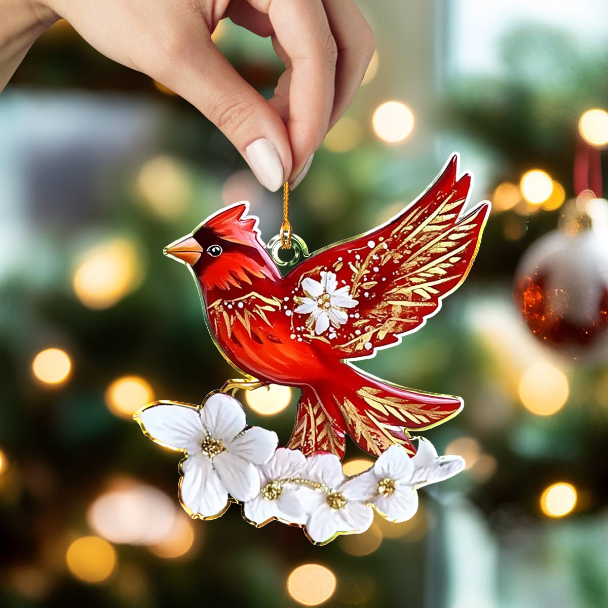 Shineful 2D Acrylic Ornament Holiday Wings