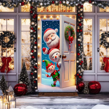 Shineful Door Cover - Christmas Cheer