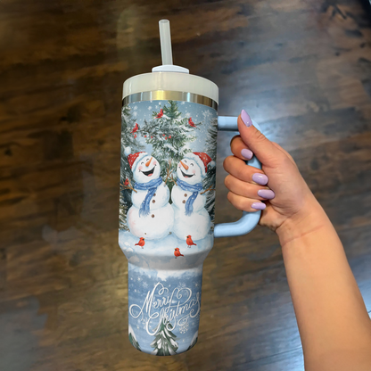 Shineful Tumbler Snowy Smiles Duo