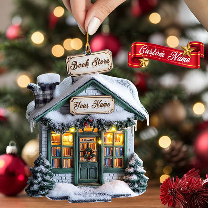 Shineful 2D Acrylic Ornament Winter’s Tale Bookshop