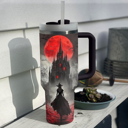 Château d'Halloween Shineful Tumbler