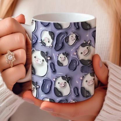 Shineful Ceramic Mug Boo Puffy