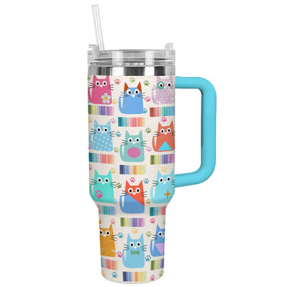 Shineful Tumbler Colorful kitten