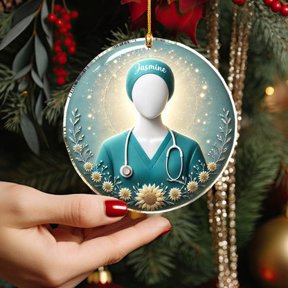 Shineful 2D Acrylic Ornament Proud To Be A Nurse