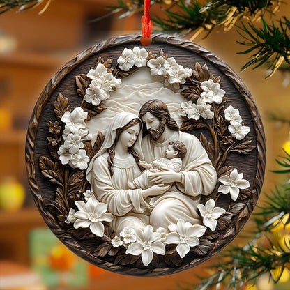 Shineful 2D Acrylic Ornament Holy Family Serenity