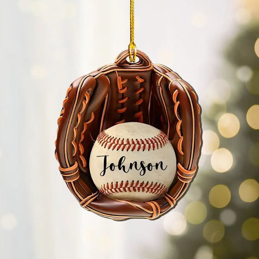 Shineful 2D Acrylic Ornament Baseball Spirit