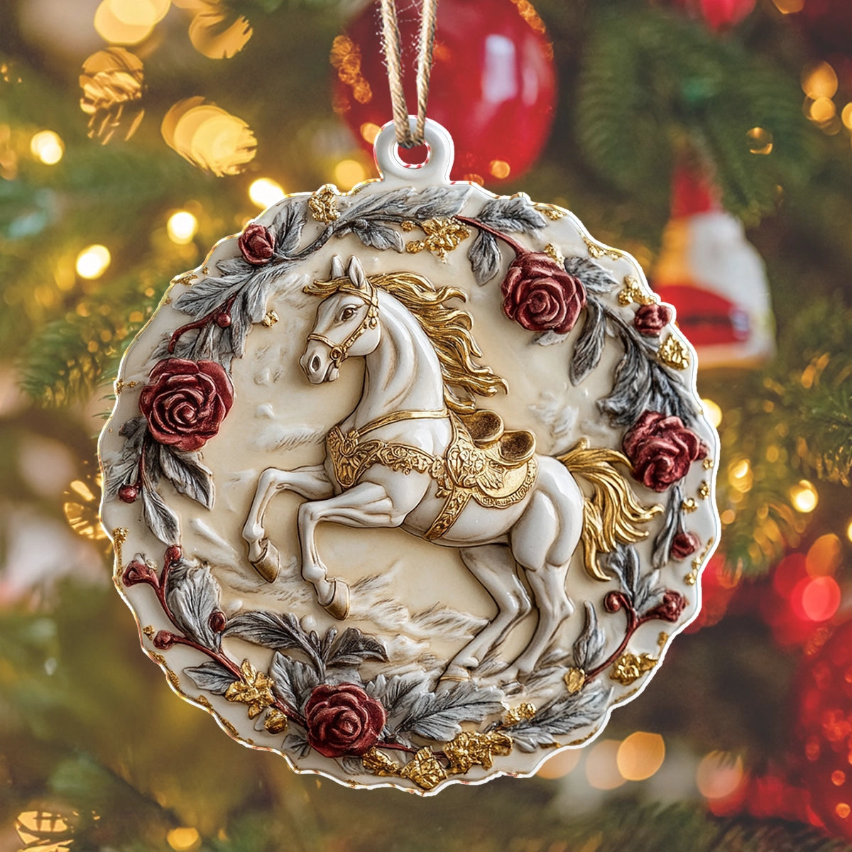 Shineful 2D Acrylic Ornament Horse Stallion