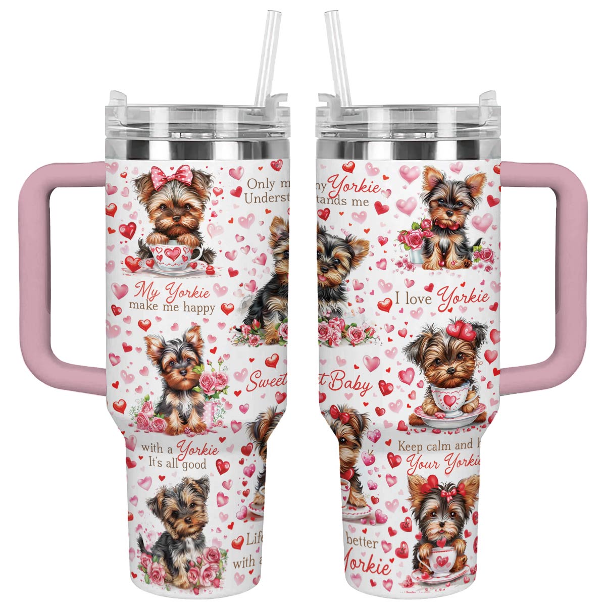 Shineful Tumbler Yorkie Baby