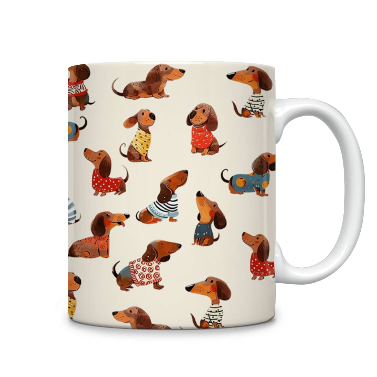 Shineful Ceramic Mug Dachshund cute 2