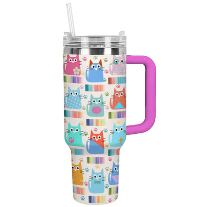 Shineful Tumbler Colorful kitten