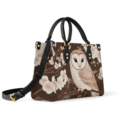 Shineful Leather Bag - Blossom Owl