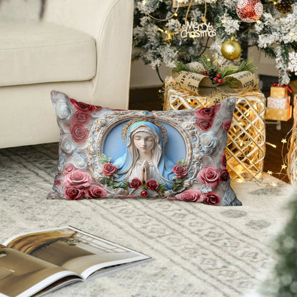 Shineful 2D Print Cushion Cover, Pillowcase, Pillows Covers - Sacred Heart Virgin Mary