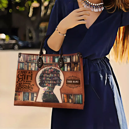 Shineful Leather Bag Personalized Bookworm’s Dream