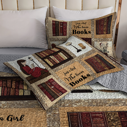 Shineful All Season Quilt 3-Piece Set - Reading