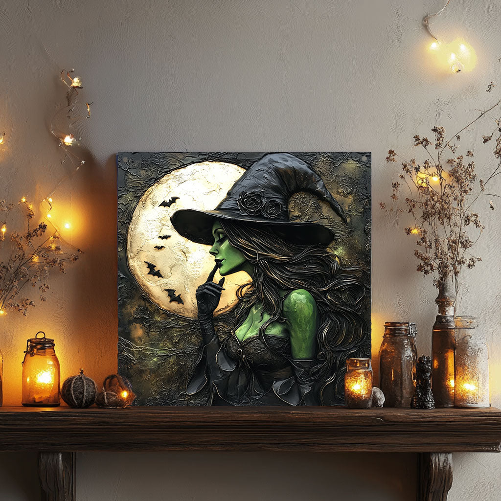 Shineful 2D Metal Sign Moonlit Witch's Secret