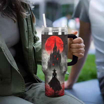 Château d'Halloween Shineful Tumbler