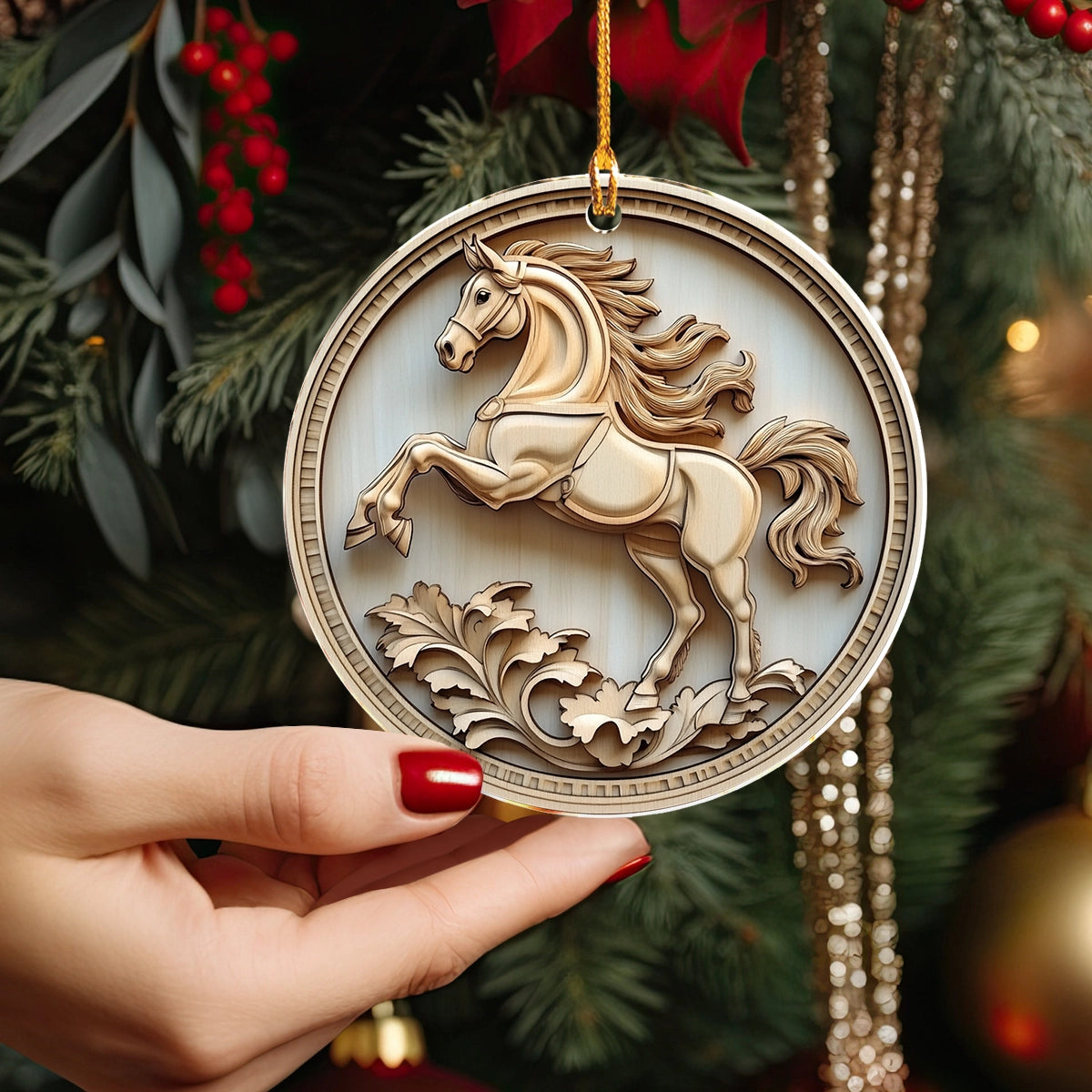 Shineful 2D Acrylic Ornament Majestic Horse