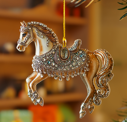 Shineful 2D Acrylic Ornament - Sparkling Stallion