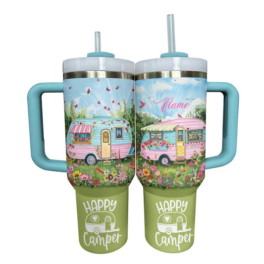 Shineful Tumbler Personalized Camping In My Heart