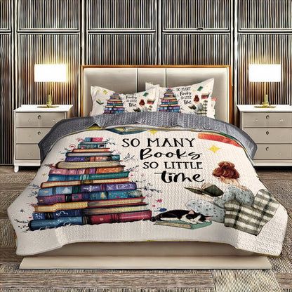 Shineful All Season Quilt 3-Piece Set Cozy Reads