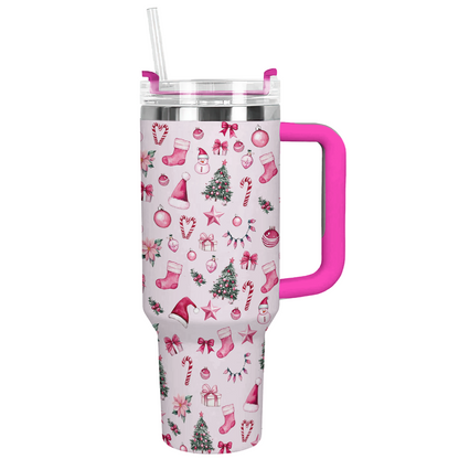 Shineful Tumbler Pink Christmas Wonderland