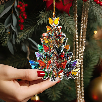 Shineful Acrylic Ornament Butterfly Tree