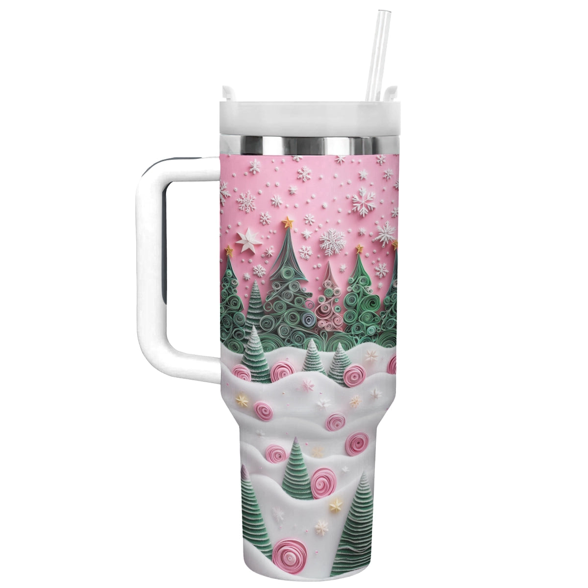 Shineful Tumbler Winter Wonderland Swirl