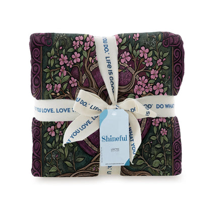 Couverture polaire Shineful Harmonie fleurie