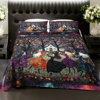 Shineful 4-Piece Bed Sheet Set Beautiful Witchy Woman