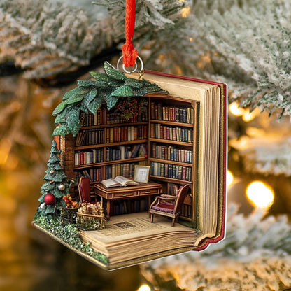 Shineful 2D Acrylic Ornament Miniature Library