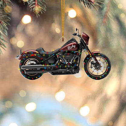 Shineful 2D Acrylic Ornament - Personalized Biker Spirit Collection