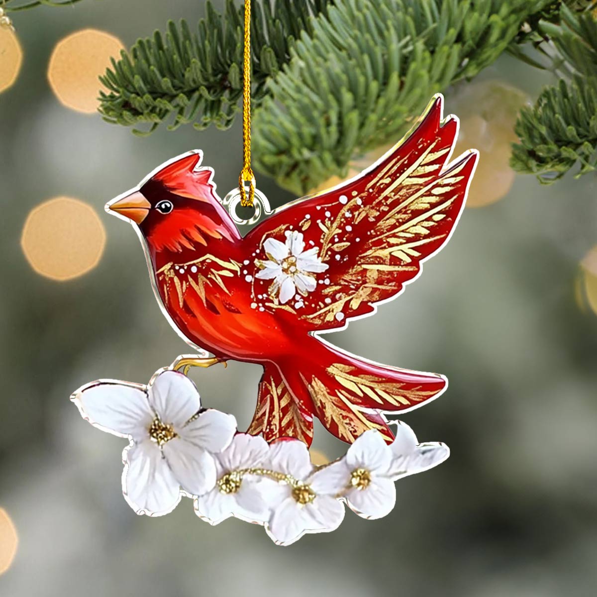 Shineful 2D Acrylic Ornament Holiday Wings