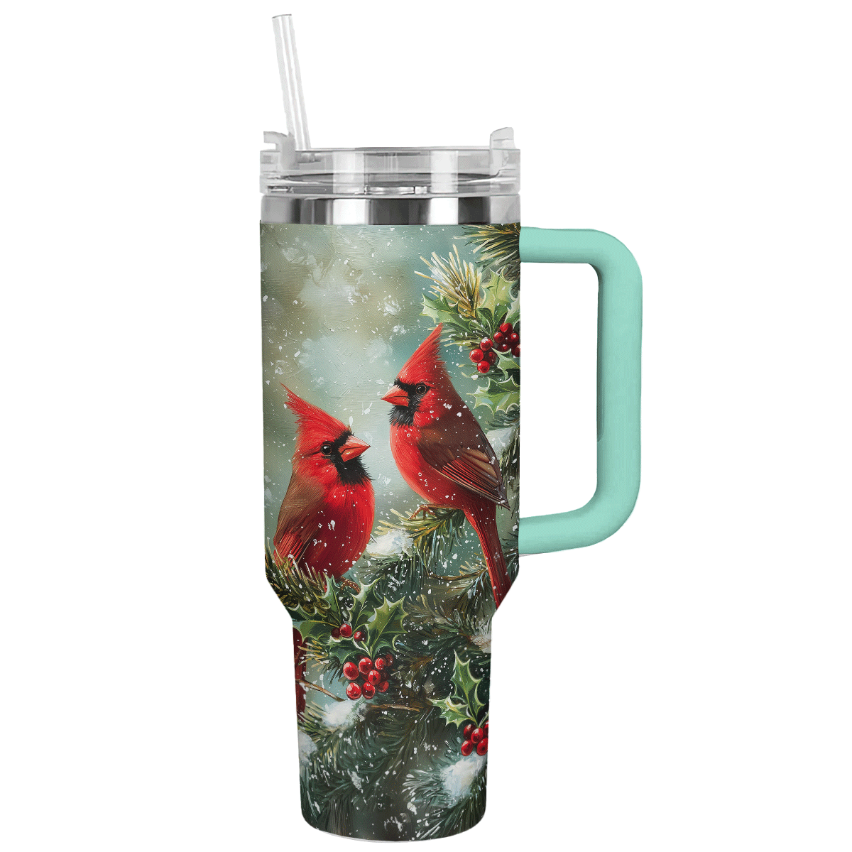 Shineful Tumbler Cardinal Winter Wonderland