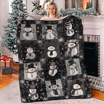 Shineful Fleece Blanket Frosty Nights